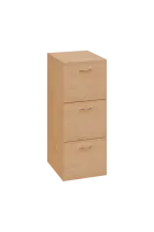 CKA - 43 kartotéka, 3-zásuvková, centrální zámek, 1100x430x580, javor horský